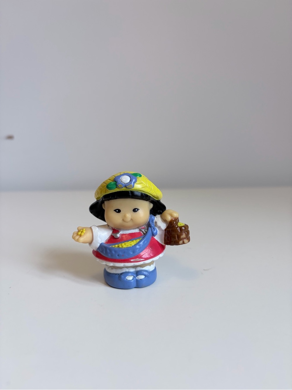 (5/$25) Farmer Sonya Lee Figurine Fisher Price Little People